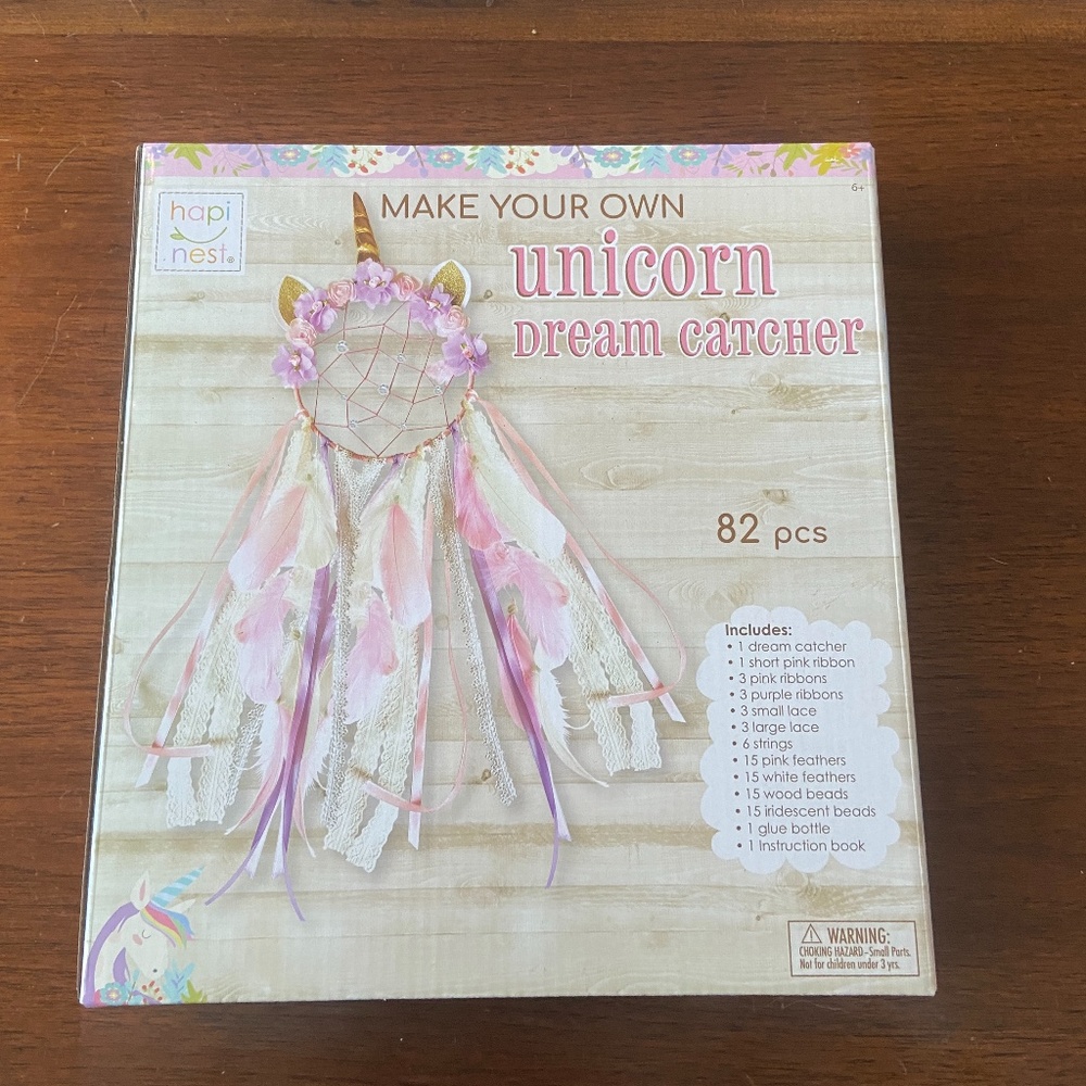 Make Your Own Unicorn Dreamcatcher Kit